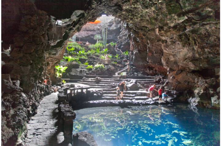 Excursion à Timanfaya, Jameos del Agua, Cueva de los Verdes