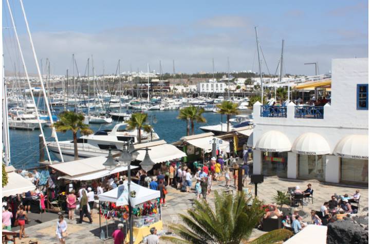 Marché de Playa Blanca 