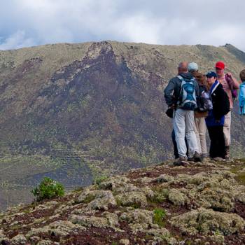 Senderismo route dans Parque Natural de los Volcanes