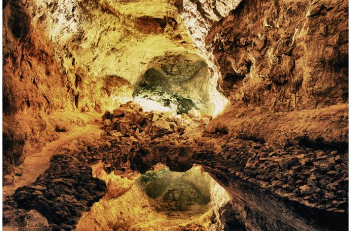 Excursion à Timanfaya, Jameos del Agua, Cueva de los Verdes