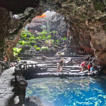 Excursion à Timanfaya, Jameos del Agua, Cueva de los Verdes et Mirador del Río
